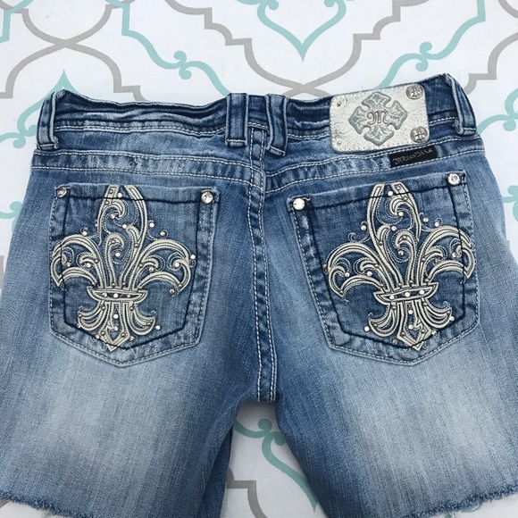 Miss Me Pants - 💙👖AWESOME! MISS ME SHORTS👖💙29 7/8 6” VGUC